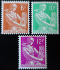 FRANCE timbre MOISSONNEUSE N°1115/1116 NEUF ** LUXE MNH