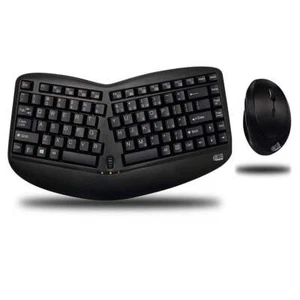 Adesso WKB-1150CB Keyboard and Mouse Black - Picture 1 of 5