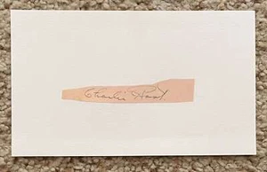 Charlie Root signed album cut - Cubs - Babe Ruth Called HR 1932 WS - Picture 1 of 1