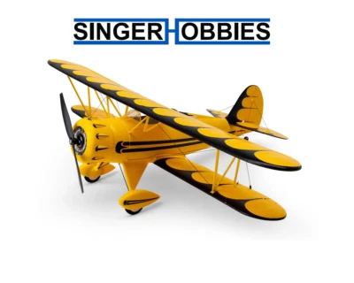 E-flite EFLU53550Y Ultra-Micro UMX Waco BNF Basic RC Airplane 550mm AS3X SAFE HH - Image 1 of 4