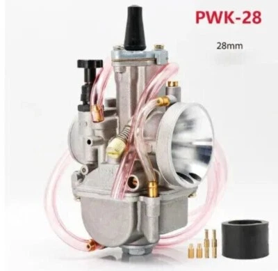 PWK 21 24 26 28 30 32 34 2T 4T Moto Carburetor With Power Jet For Yamaha Etc - Изображение 1 из 4