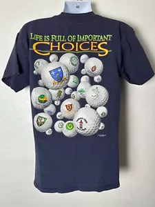 Camisa de Golf De Colección Adulto Grande Club Ball’s Años 90 Hecha en EE. UU. Puntada Única - Imagen 1 de 13