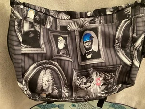 EASTPAK Messenger bag unique pop art design. Waterproof expandable NWOT SALE on! - Picture 1 of 7