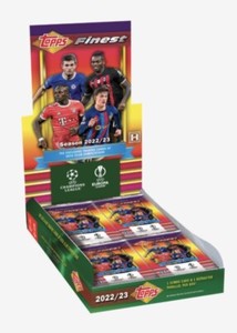Topps Finest Flashback UEFA Club Competition 2023 Hobby Box - In Hand