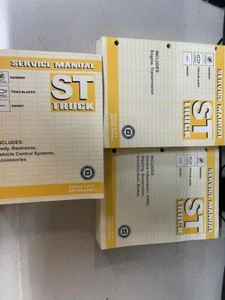 2005 CHEVY TRAILBLAZER GMC Envoy Buick Rainer Service Shop Repair Manual Set - Picture 1 of 9