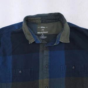 Camicia Urban Pipeline Gingham in flanella con bottoni uomo taglia extra large XL verde - Foto 1 di 10