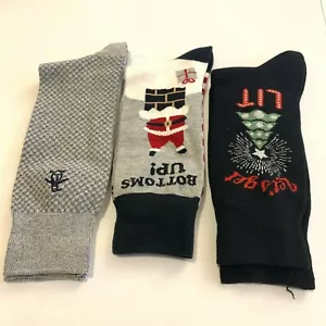 Nuovo con etichetta! Penguin Munsingwear originale 3 paia calze uomo novità invernali 10-13 - Foto 1 di 4