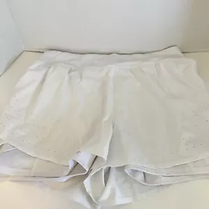 All In Motion Athletic SKORT TENNIS, CORSA, CAMMINATA Bianco TG 2XL Tasche - Foto 1 di 14