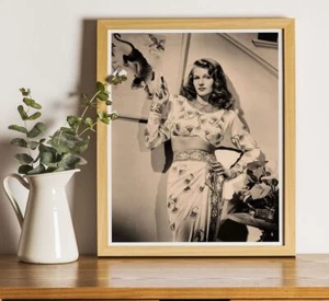 Rita Hayworth Gilda: Professionelles Foto 10 Zoll x 8 Zoll - Bild 1 von 2