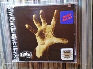 ORIGINAL SYSTEM OF A DOWN SELF TITLED CD 1998 USA ED HYPE STICKER SEALED METAL - Imagen 1 de 4