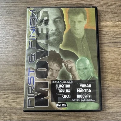 TRS Direct: First & Finish Moves (DVD, 2005) Self Defense Paul Vunak Clugston Foto 1 de 3
