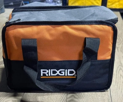 New RIDGID 11” x 8” x 6” Heavy Duty Contractors Tool Bag - Image 1 of 4