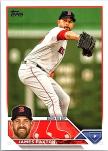 Actualización Topps James Paxton 2023 #US119 Medias Rojas de Boston - Imagen 1 de 2