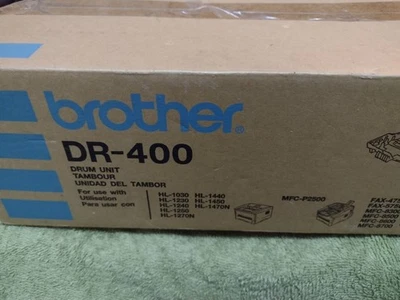 Cartucho unidad tambor Brother DR-400 negro (NUEVO, ORIGINAL, PRECINTADO) Foto 1 de 3