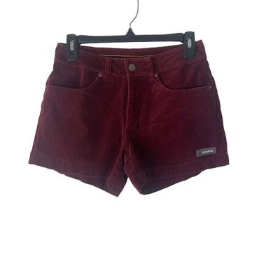 Cloudveil Women's Size 4 Corduroy Red Outdoor Shorts - Image 1 of 4