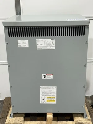 Transformador ABB 9T10A1005 NUEVO 112.5KVA 480-208 120v Tipo QL RaliaGear Foto 1 de 4