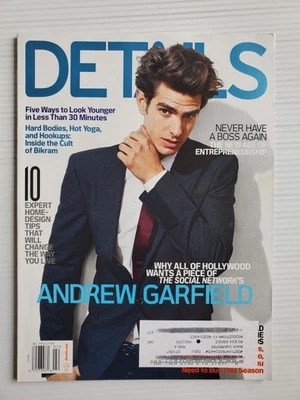 2011 DETAILS magazine ANDREW GARFIELD Matt LeBlanc David Gandy Lykke Li - Image 1 of 4