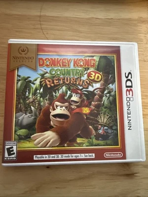 Donkey Kong Country Returns 3D: Nintendo Selects (3DS, 2016) CIB - Image 1 of 4