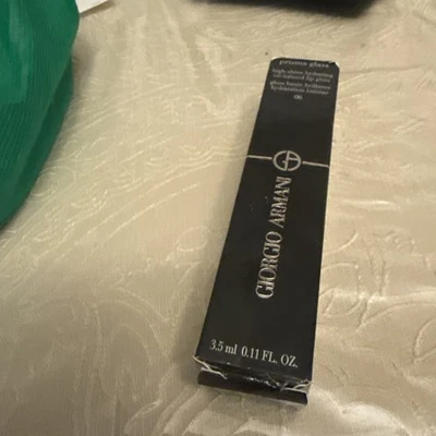 Giorgio Armani Prisma Glass High-Shine Lip Gloss 06 AMBER SHINE Authentic BOXED  - Image 1 of 4