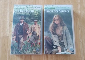 JEAN de FLORETTE & MANON des SOURCES, 2 x VHS PAL Videos - French Classics - Picture 1 of 8