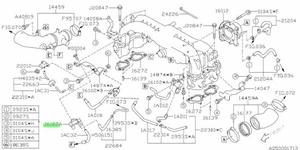 Conjunto de válvula solenoide para: Subaru Impreza GRB GVB STI 08-14 - Imagen 1 de 1