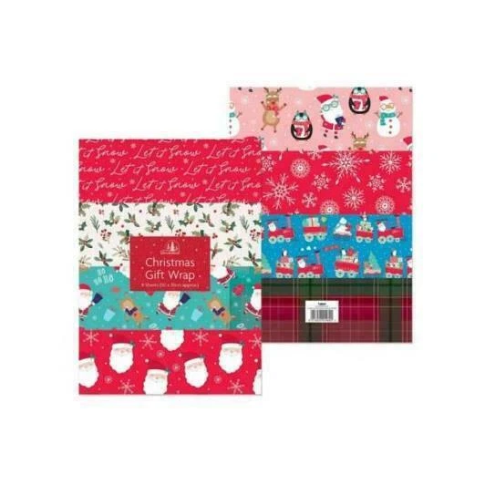 Tallon Flat Gift Wrap - Pack of 50