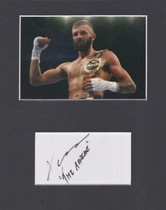 Anthony Cacace **HAND SIGNED** 10x8 display ~ AUTOGRAPHED ~ Boxing - Picture 1 of 1