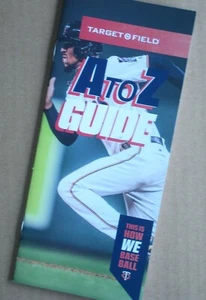 MINNESOTA TWINS Target Field A to Z Guidebook - Picture 1 of 1