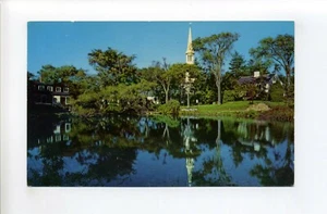 Cape Cod MA Mass 1963 postal Sandwich "Good Risk" apertura nueva oficina en cuadrado - Imagen 1 de 2