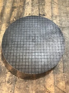 Tool & Die 12” Round Lapping Plate Machinist Tools 2” Height - Picture 1 of 4