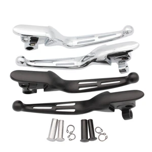 Hollow Out Brake Clutch Hand Levers For Harley Touring Road Glide FLTR 2008-2013 - Imagen 1 de 9