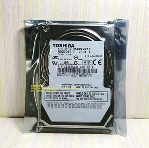 Unidad de disco duro portátil Toshiba HDD2D15 80 GB, interno, 5400 rpm, 6,35 cm 2,5 (MK8032GAX) IDE - Imagen 1 de 7