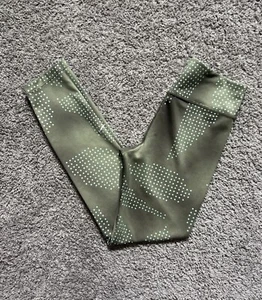 Nike Dri-Fit One Girls Leggings Size L Tight Fit High Rise Full Length - Picture 1 of 9