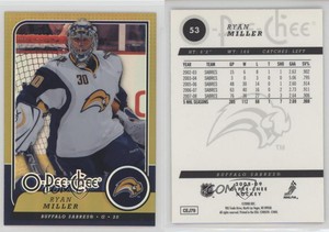2008-09 O-Pee-Chee Rainbow Foil Ryan Miller #53