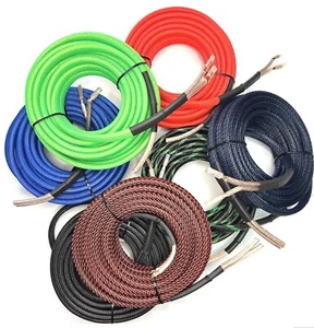 Geflochtene Hülle Marinequalität Auto Heim Audio 12 Stärke Lautsprecher Draht Kabel AWG - Bild 1 von 18