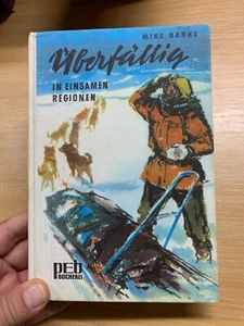 RARE SIGNED COPY 1966 "UBERFALLIG IN EINSAMEN REGIONEN" ILLUSTRATED BOOK (P3) - Imagen 1 de 18