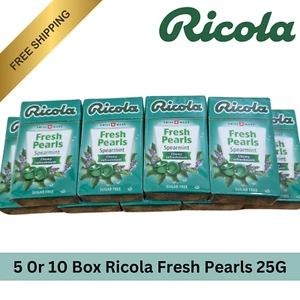 Ricola zuckerfreie frische Perlen 25g (5er oder 10er Pack) kostenloser Versand - Bild 1 von 12