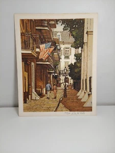 Paul de la fille lithograph New Orleans signed and numbered 202 of 300 - Picture 1 of 3