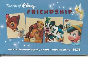 US Scott #UX410a, Pack of 20 Picture Postcards 2004 Disney - Picture 1 of 1