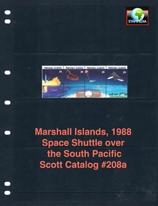 at $2.00 Scott Value - 1988 MARSHALL ISL Space Shuttle NASA CV MNH NH UMM - Picture 1 of 4