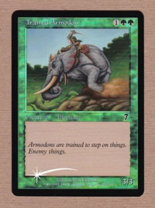 MTG - Trained Armodon - 7ª Edición - Common EX/NM - Foil Single Card - Imagen 1 de 2