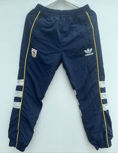 Pantalones de Pista Arsenal Trifolio Adidas Originales Pantalones de Entrenamiento Azul para Hombres Pequeños S - Imagen 1 de 8