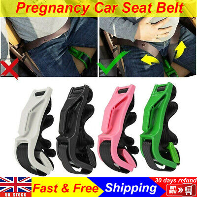 Pregnancy Car Seat Belt Adjuster Comfort Safety For Maternity Protect Moms Belly • 12.92£