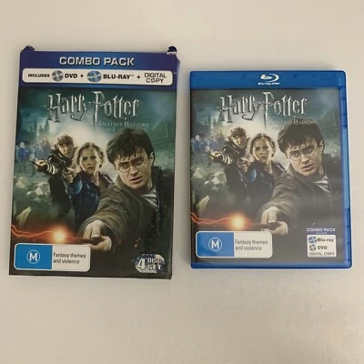 Harry Potter And The Deathly Hallows : Part 2 (Blu-ray & DVD) Region B &4 - Image 1 of 4