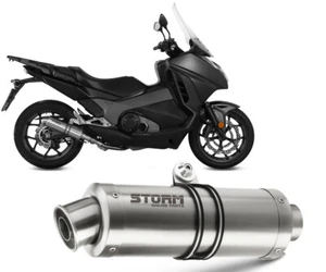 Terminale Scarico Storm by Mivv Gp acciaio per Honda Integra 750 2016 > 2020 - Bild 1 von 4