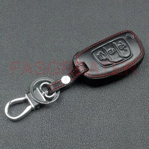 Leder Schlüsseletui Hülle für Hyundai i10 i20 Elantra i40 Sonata ix25ix35 Tucson - Bild 1 von 4
