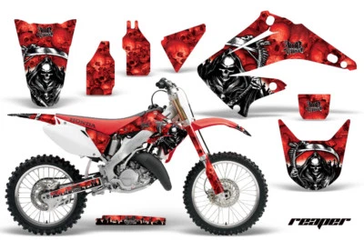 Dirtbike Graphic Decals Stickers For Honda CR125R CR250R 2002-2015 REAPER R - Изображение 1 из 2