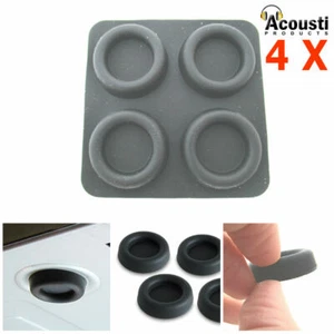 Acousti Feet Round Soft Feet HiFi Speaker Amp PC Turntable Vibration Isolation - Picture 1 of 6