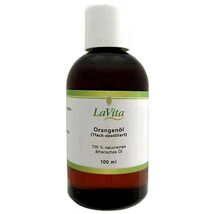 Lavita Orangenöl 7fach-destilliert naturreines äth. Öl - Citrus sinensis 100 ml - Bild 1 von 1