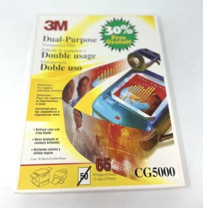 *OPEN BOX* 37 SHEETS COUNTED 3M TRANSPARENCY FILM Dual Purpose CG5000 - Picture 1 of 2